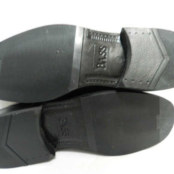 BASS Leather brown Penny Loafers shoes slides made in Italy NEW Size Sz 10.5 M - Picture 11 of 12